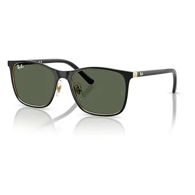 Ray-Ban Sunglasses Children Rb9551s Kids - Black Frame Green Lenses 48-16