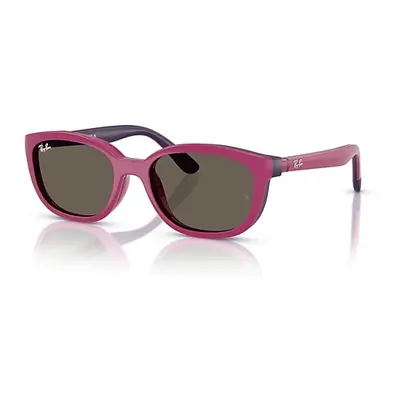 Ray-Ban Clipon Children Rb1632 Clip-on Kids Bio-based - Fucsia On Rubber Violet Frame Brown Lens