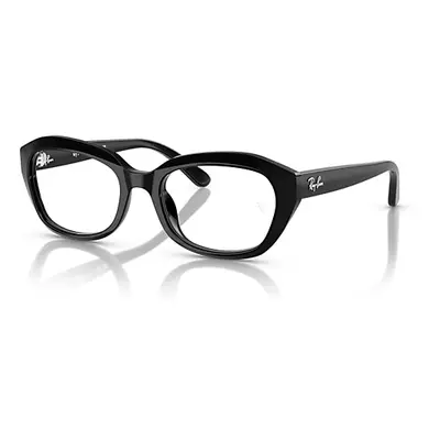 Ray-Ban Eyeglasses Children Rb1636 Optics Kids - Black Frame Clear Lenses Polarized 48-17