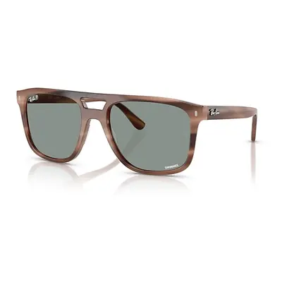 Ray-Ban Sunglasses Unisex Rb2213ch Chromance - Havana Brown Frame Blue Lenses Polarized 55-20