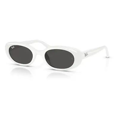 Ray-Ban Sunglasses Unisex Rb4441d Bio-based - White Frame Grey Lenses 53-21