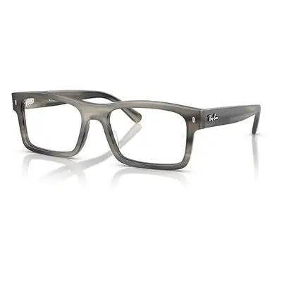 Ray-Ban Eyeglasses Unisex Rb5435 Optics - Havana Grey Frame Clear Lenses Polarized 54-19