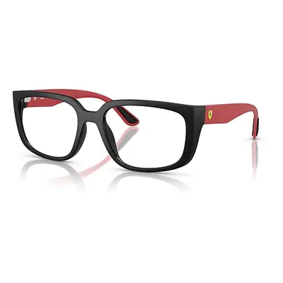 Ray-Ban Eyeglasses Unisex Rb4443vm Optics Scuderia Ferrari Collection - Matte Red Frame Clear Le