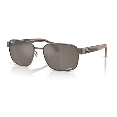 Ray-Ban Sunglasses Unisex Rb3751ch Chromance - Havana Brown Frame Brown Lenses Polarized 61-17