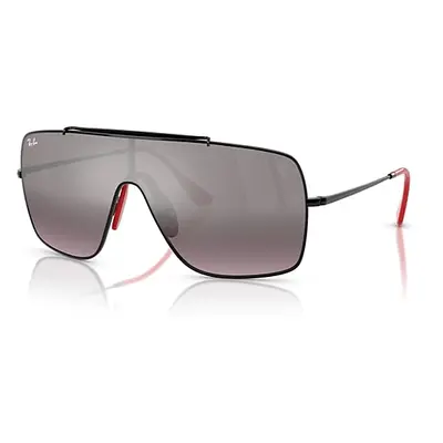 Ray-Ban Sunglasses Unisex Rb3697m Scuderia Ferrari Collection - Black Frame Violet Lenses 01-35