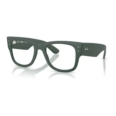 Ray-Ban Eyeglasses Unisex Mega Wayfarer Optics Liteforce - Sand Green Frame Clear Lenses Polariz