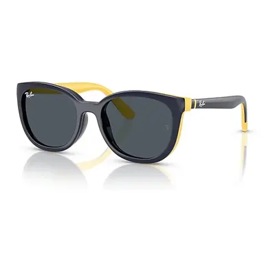 Ray-Ban Clipon Children Rb1631 Clip-on Kids Bio-based - Dark Blue On Rubber Yellow Frame Grey Le