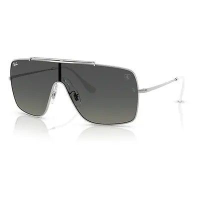 Ray-Ban Sunglasses Unisex Rb3697m Scuderia Ferrari Collection - Silver Frame Grey Lenses 01-35