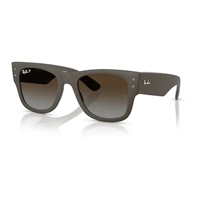 Ray-Ban Sunglasses Unisex Mega Wayfarer Liteforce - Sand Brown Frame Brown Lenses Polarized 52-2