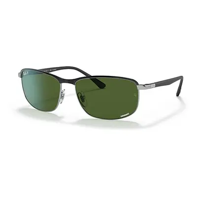 Ray-Ban Sunglasses Unisex Rb3671ch Chromance - Black Frame Green Lenses Polarized 60-16