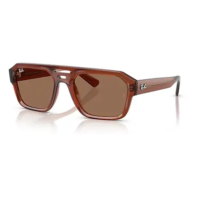 Ray-Ban Sunglasses Unisex Corrigan Bio-based Fall Limited - Transparent Brown Frame Brown Lenses