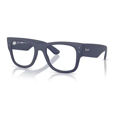 Ray-Ban Eyeglasses Unisex Mega Wayfarer Optics Liteforce - Sand Blue Frame Clear Lenses Polarize