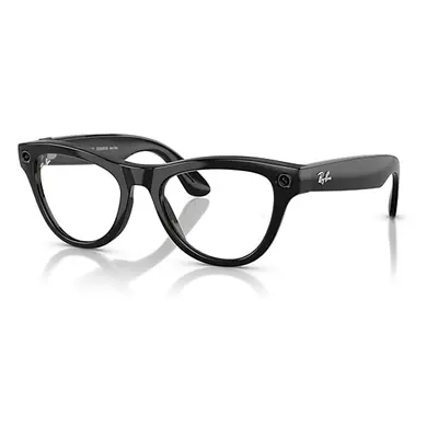 Ray-Ban Smart Glasses | Meta Skyler Unisex Black Frame Violet Lenses 52-20 Facebook Glasses