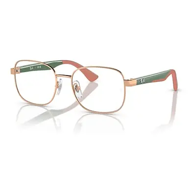 Ray-Ban Eyeglasses Children Rb1059 Optics Kids Bio-based - Green On Pink Frame Demo Lens Lenses 