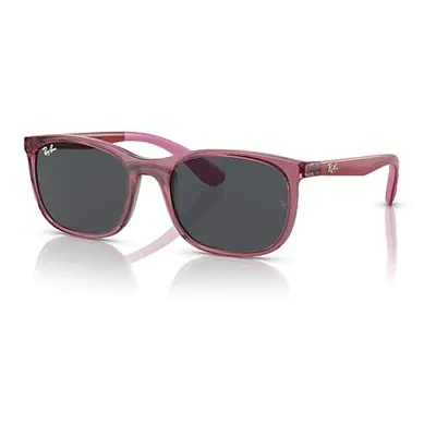 Ray-Ban Sunglasses Children Rb9076s Kids - Transparent Pink Frame Grey Lenses 49-17