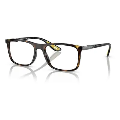 Ray-Ban Eyeglasses Man Rb7222m Optics Scuderia Ferrari Collection - Black Frame Clear Lenses Pol