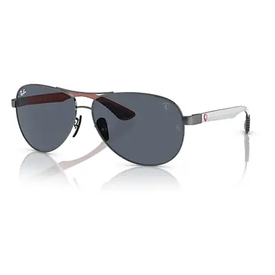 Ray-Ban Sunglasses Unisex Scuderia Ferrari Las Vegas Ltd | Rb8331m - Allutex Grey & Red Frame Gr