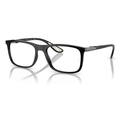 Ray-Ban Eyeglasses Man Rb7222m Optics Scuderia Ferrari Collection - Black Frame Clear Lenses Pol