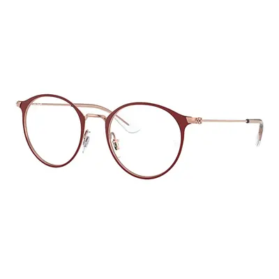 Ray-Ban Eyeglasses Children Rb1053 Optics Kids - Pink Gold Frame Clear Lenses Polarized 45-18