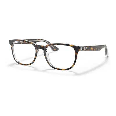 Ray-Ban Eyeglasses Children Rb1592 Optics Kids - Havana On Transparent Frame Clear Lenses Polari