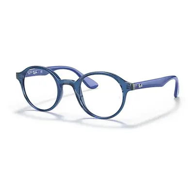 Ray-Ban Eyeglasses Children Rb1561 Optics Kids - Blue Frame Clear Lenses Polarized 41-20