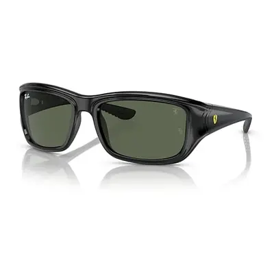 Ray-Ban Sunglasses Man Rb4405m Scuderia Ferrari Collection - Black Frame Green Lenses 59-19