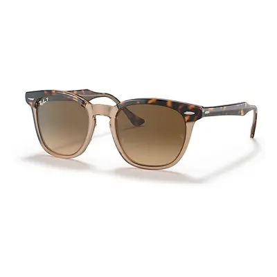 Ray-Ban Sunglasses Unisex Hawkeye - Havana On Transparent Brown Frame Brown Lenses Polarized 50-