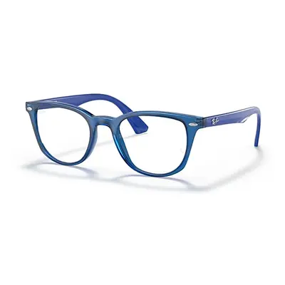 Ray-Ban Eyeglasses Children Rb1601 Optics Kids - Blue Frame Clear Lenses Polarized 48-18