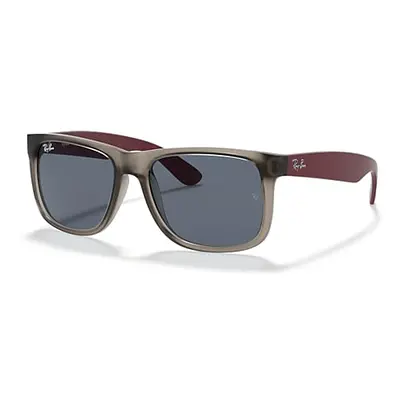 Ray-Ban Sunglasses Man Justin Color Mix - Bordeaux Frame Grey Lenses 54-16