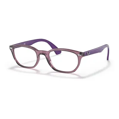 Ray-Ban Eyeglasses Children Rb1599 Optics Kids - Violet Frame Clear Lenses Polarized 48-18