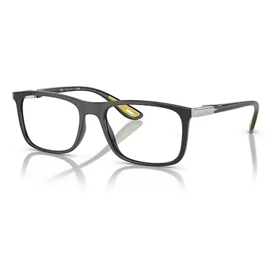 Ray-Ban Eyeglasses Man Rb7222m Optics Scuderia Ferrari Collection - Grey Frame Clear Lenses Pola