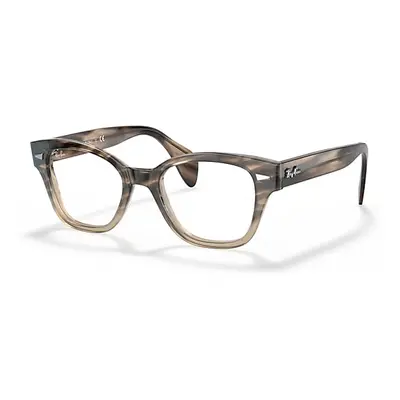 Ray-Ban Eyeglasses Unisex Rb0880 Optics - Tortoise Frame Clear Lenses 49-19