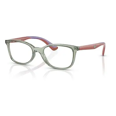 Ray-Ban Eyeglasses Children Rb1586 Optics Kids - Light Brown On Rubber Wisteria Frame Clear Lens