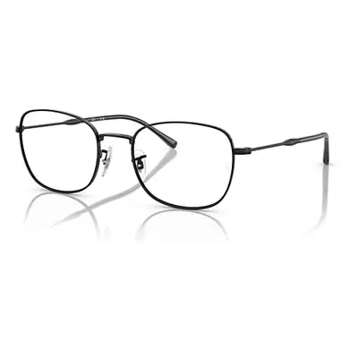 Ray-Ban Eyeglasses Unisex Rb6497 Optics - Black Frame Clear Lenses Polarized 51-20