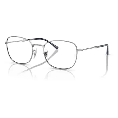 Ray-Ban Eyeglasses Unisex Rb6497 Optics - Silver Frame Clear Lenses Polarized 51-20