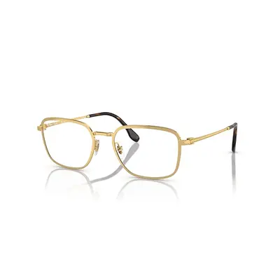 Ray-Ban Eyeglasses Unisex Rb6511 Optics - Arista Gold Frame Demo Lens Lenses Polarized 55-19