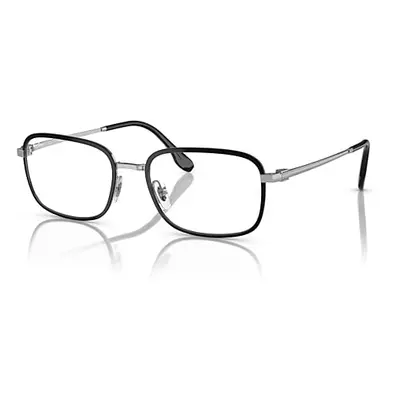 Ray-Ban Eyeglasses Man Rb6495 Optics - Silver Frame Clear Lenses Polarized 54-19