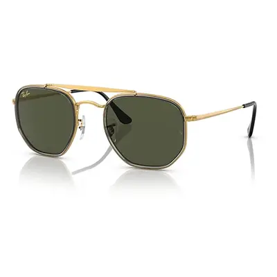 Ray-Ban Sunglasses Unisex Marshal II - Gold Frame Green Lenses 52-23