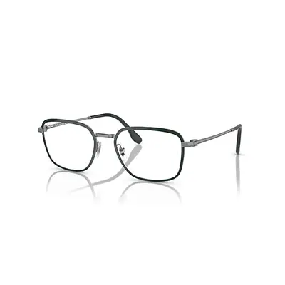 Ray-Ban Eyeglasses Unisex Rb6511 Optics - Gunmetal Frame Clear Lenses Polarized 53-19