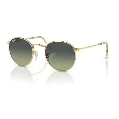 Ray-Ban Sunglasses Man Round Metal - Arista Gold Frame Green Lenses 47-21