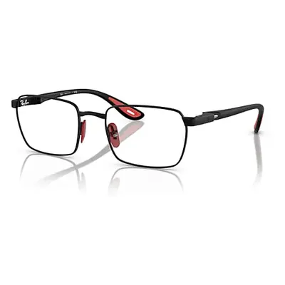 Ray-Ban Eyeglasses Man Rb6507m Optics Scuderia Ferrari Collection - Black Frame Clear Lenses Pol