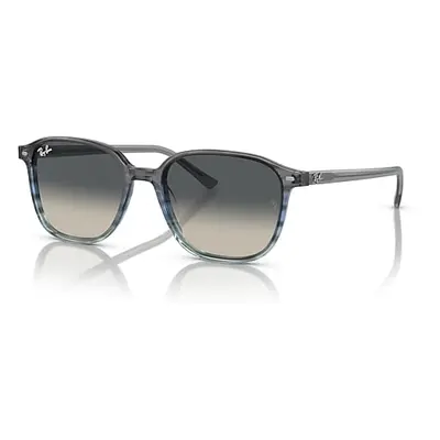 Ray-Ban Sunglasses Unisex Leonard - Striped Grey & Blue Frame Grey Lenses 53-18