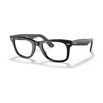 Ray-Ban Eyeglasses Unisex Original Wayfarer Optics - Black Frame Clear Lenses 50-22