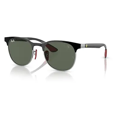 Ray-Ban Sunglasses Unisex Rb8327m Scuderia Ferrari Collection - Black Frame Green Lenses 53-20