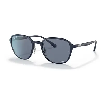 Ray-Ban Sunglasses Unisex Rb4341ch Chromance - Blue Frame Blue Lenses Polarized 51-20