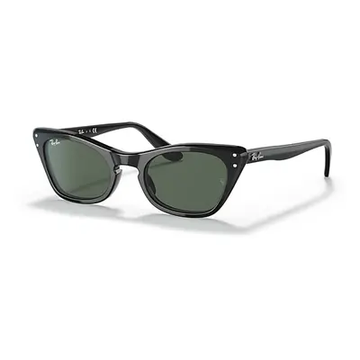 Ray-Ban Sunglasses Children Miss Burbank Kids - Black Frame Green Lenses 45-18