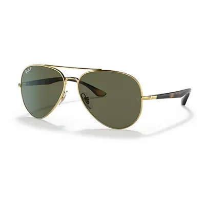 Ray-Ban Sunglasses Unisex Rb3675 - Arista Gold Frame Green Lenses Polarized 58-14