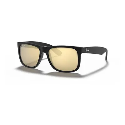 Ray-Ban Sunglasses Man Justin Color Mix - Black Frame Gold Lenses 51-16