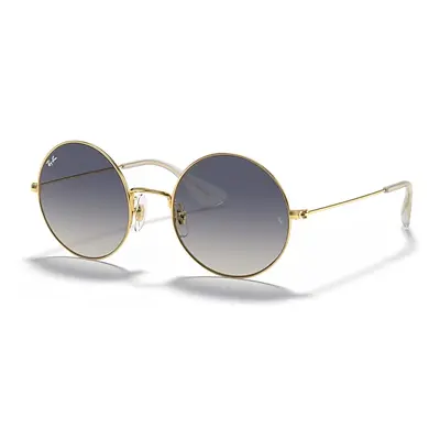 Ray-Ban Sunglasses Woman Ja-jo - Arista Gold Frame Blue Lenses 55-20