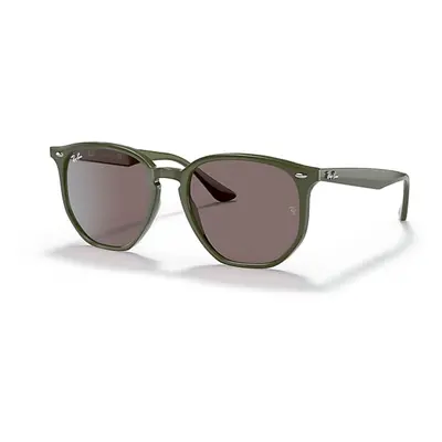 Ray-Ban Sunglasses Unisex Rb4306 - Military Green Frame Violet Lenses 54-19